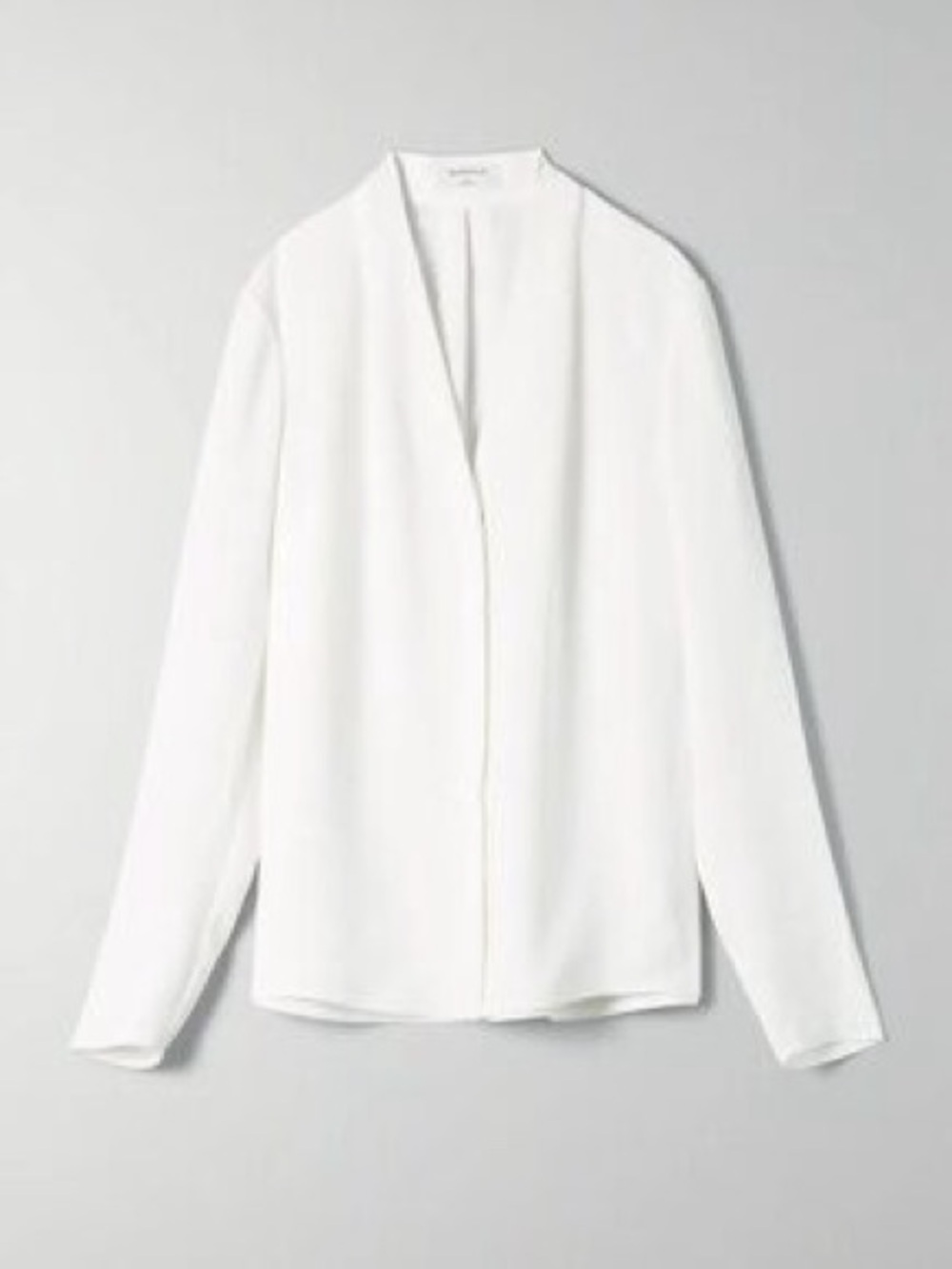Aritzia Babaton Power Blouse in Espace